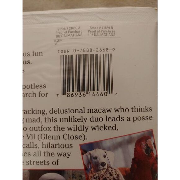 Disney 102 Dalmatians (2001, VHS) - Picture 5 of 9